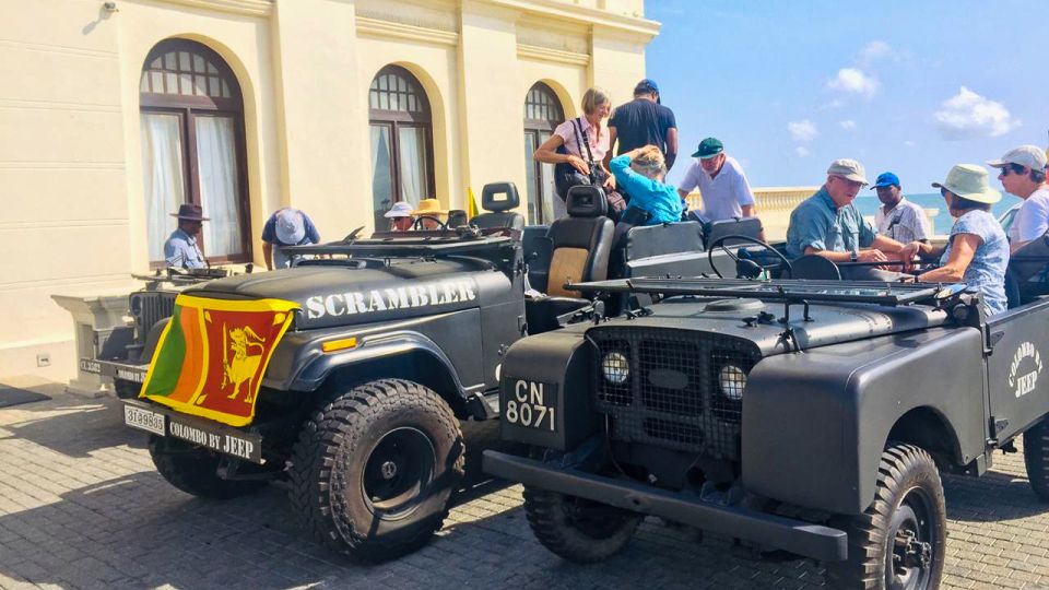 Colombo: City by World War Jeep Private Tour - Key Points