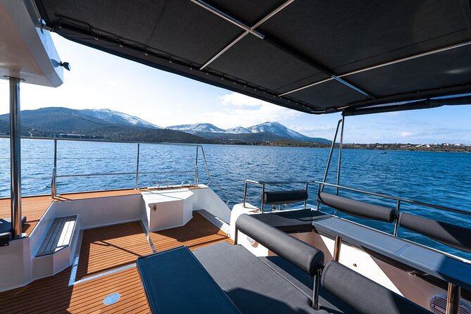 Comfort Max Catamaran Caldera Cruise With BBQ and Drinks - Just The Basics