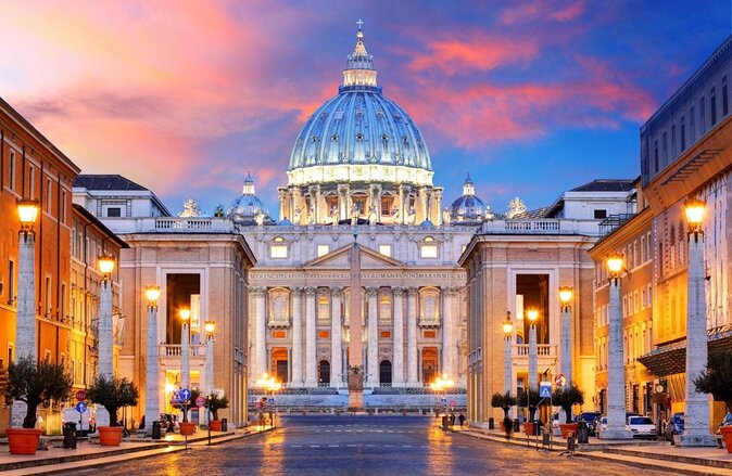 Complete St Peters Basilica Tour With Dome Climb and Crypt - Just The Basics