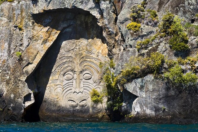 Daily Scenic Maori Rock Carving Cruise Taupo - Key Points