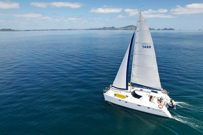 Day Sailing Catamaran Charter With Island Stop and Lunch - Key Points