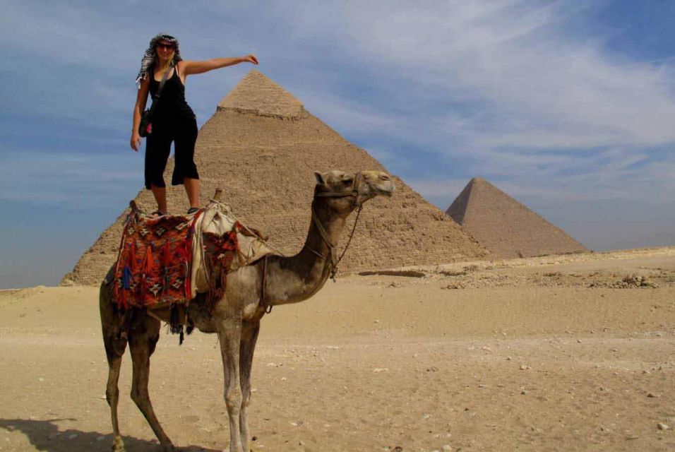 Desert Safari Around The Pyramids of Giza With Camel Riding - Key Points