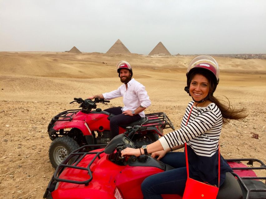 Desert Safari by Quad Bike Around Pyramids - Key Points