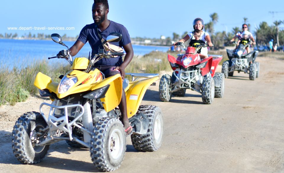 Djerba: 3 Hour Guided Quad Bike Ride With Blue Lagoon - Key Points