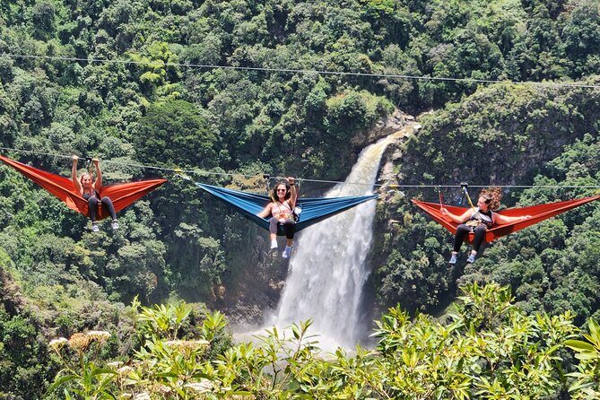 Dream Hammocks Plus Epic Zipline and Giant Waterfall Private Tour From Medellin - Key Points