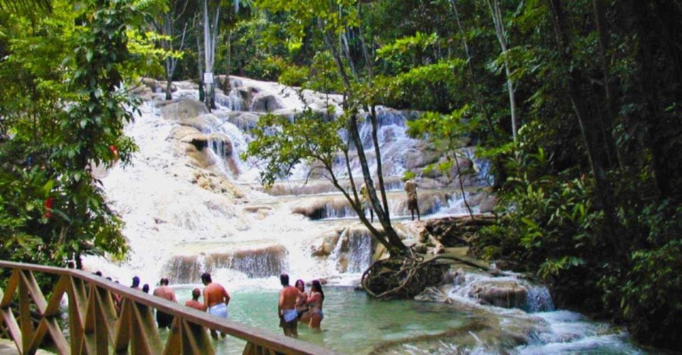 Dunns River Falls Climb, Access to Beach, Waterpark, Garden - Key Points