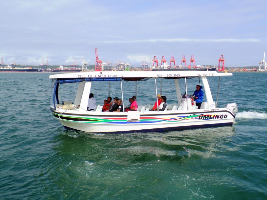 Durban: 1-Hour Boat Cruise From Wilson's Wharf - Key Points