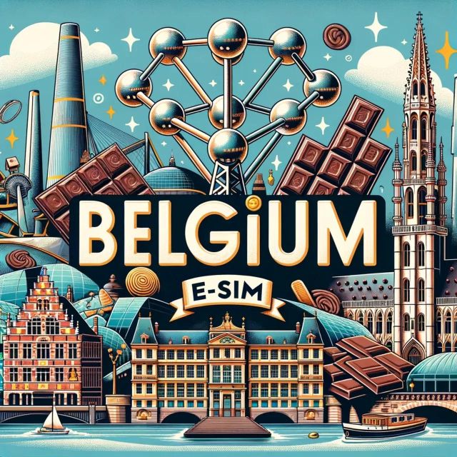 E-Sim Belgium 10 Gb - Key Points