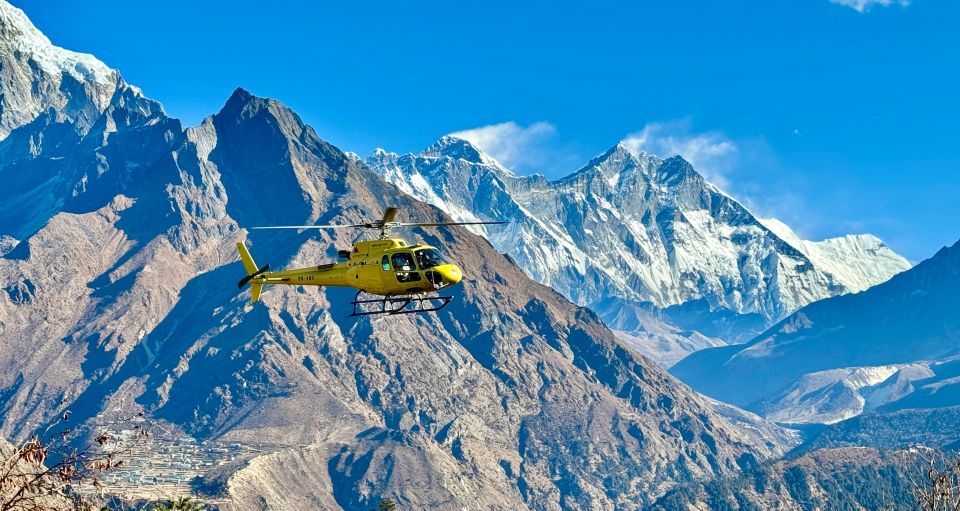 Everest Base Camp Helicopter Tour Stop at Everest View Hotel - Key Points