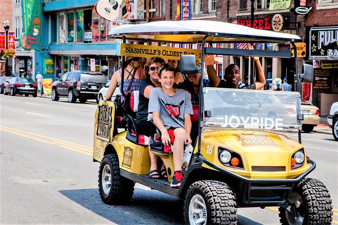 Explore the City of Nashville Sightseeing Tour by Golf Cart - Good To Know