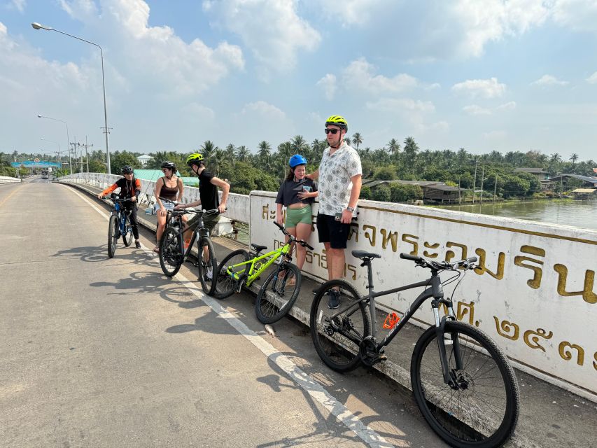 Floating Market Full-Day Bicycle Tour From Bangkok - Key Points
