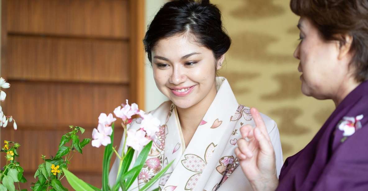 Flower Arrangement Experience With Simple Kimono in Okinawa - Activity Details