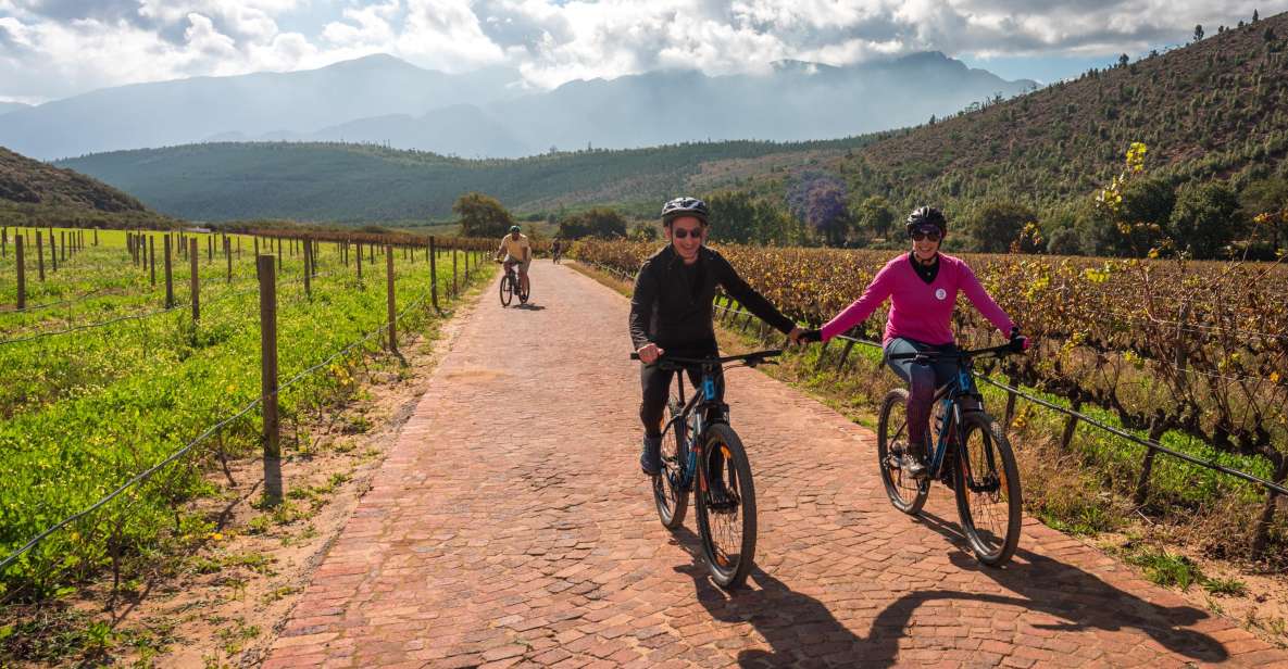 Franschhoek: Private E-bike Ride & Wine Experience - Just The Basics
