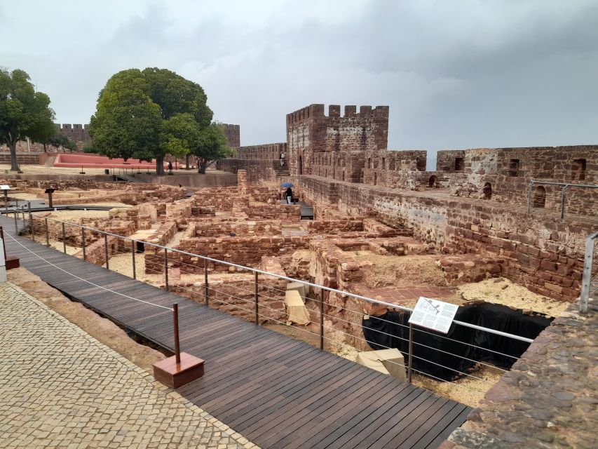 From Albufeira: Private Silves Castle Tour Whith Wine Taste - Key Points