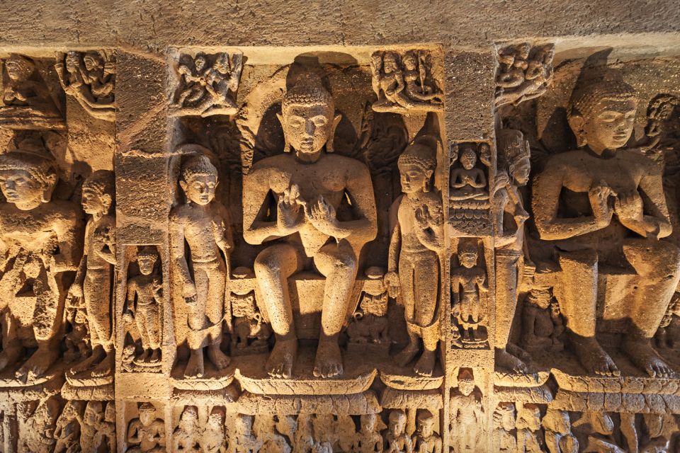 From Aurangabad: Private Ajanta & Ellora Caves Full-Day Tour - Key Points