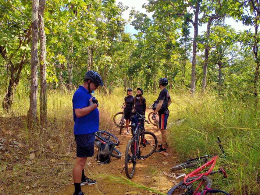 From Chiang Mai: Sticky Waterfall Hike & Mountain Bike Ride - Key Points