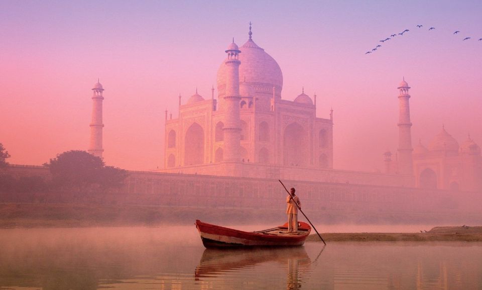 From Delhi: Private Sunrise Taj Mahal Tour Without Entry - Key Points