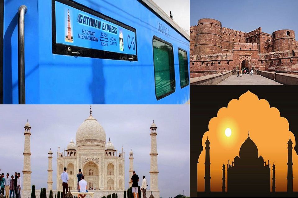 From Delhi : Taj Mahal & Agra Fort Day Tour By Gatiman Train - Tour Experience Overview