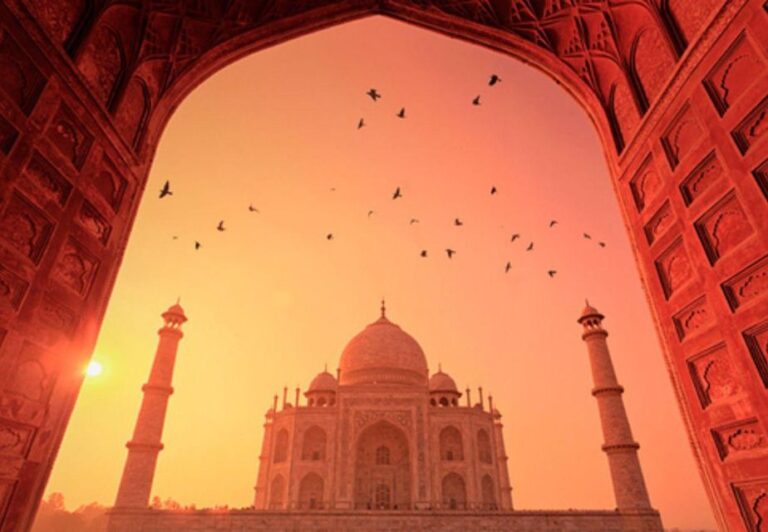 From Delhi:Sunrise Taj Mahal Tour With Elephant Conservation