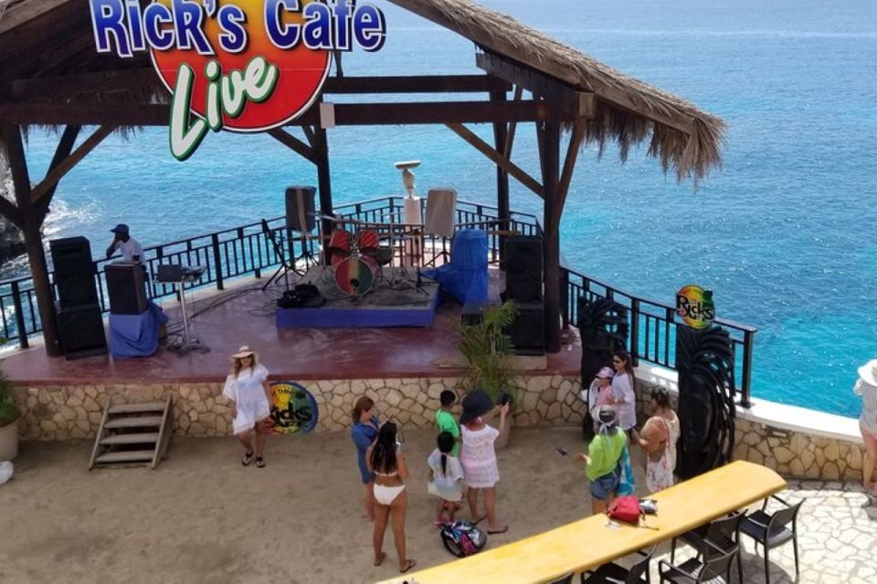 From Falmouth: Seven Mile Beach, Margaritaville & Ricks Cafe - Key Points