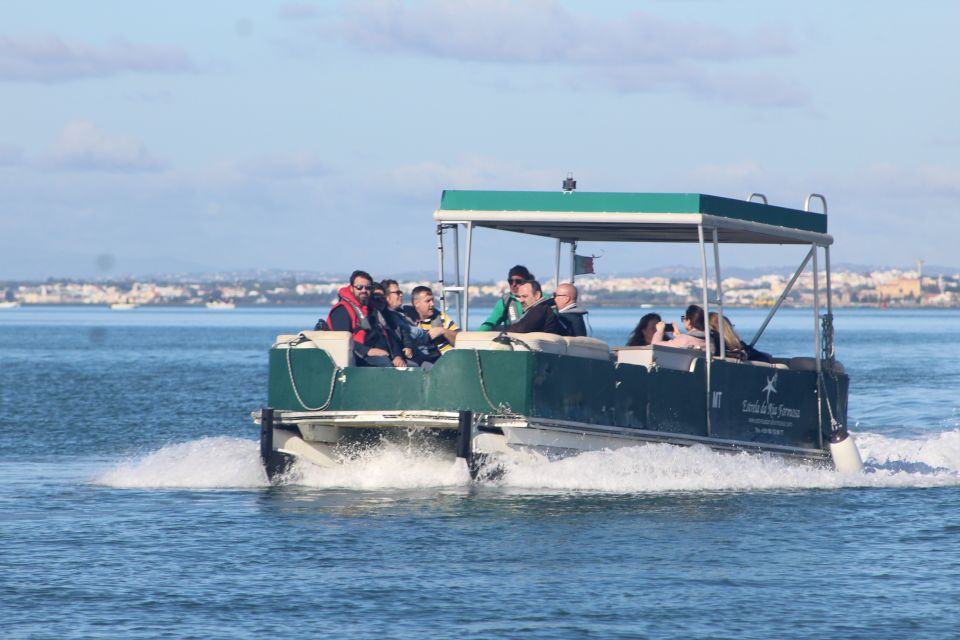 From Faro: 4 Stops, 3 Islands in Ria Formosa Catamaran Tour - Key Points