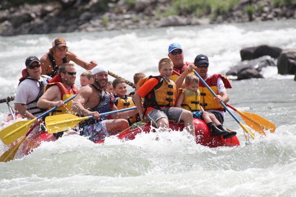 From Gardiner: Yellowstone River Whitewater Rafting & Lunch - Key Points