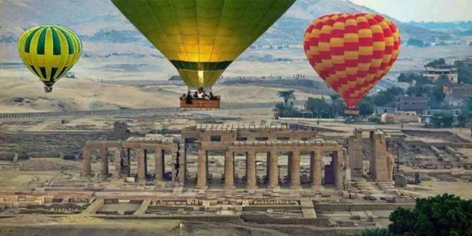 From Hurghada: 1-Night in Luxor, Hot Air Balloon, Transfer - Key Points