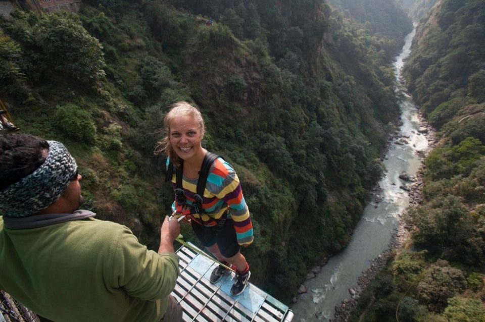 from kathmandu bungee jump over bhotekosi river transfer From Kathmandu: Bungee Jump Over Bhotekosi River & Transfer