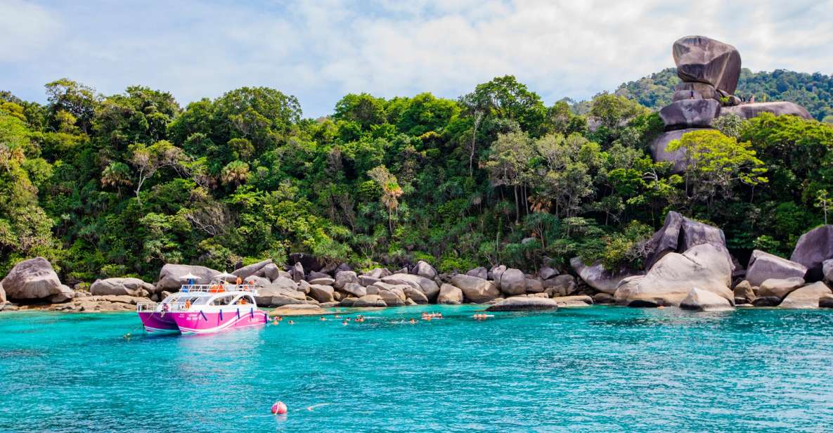 From Khao Lak: Similan Islands Day Trip by Luxury Catamaran - Key Points