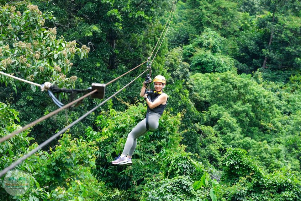 From Koh Samui: Tree Bridge Zipline and Café Experience - Key Points