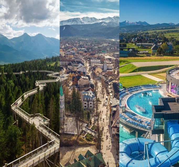 From Krakow: Slovakia Treetop Walk, Zakopane & Thermal Baths - Key Points