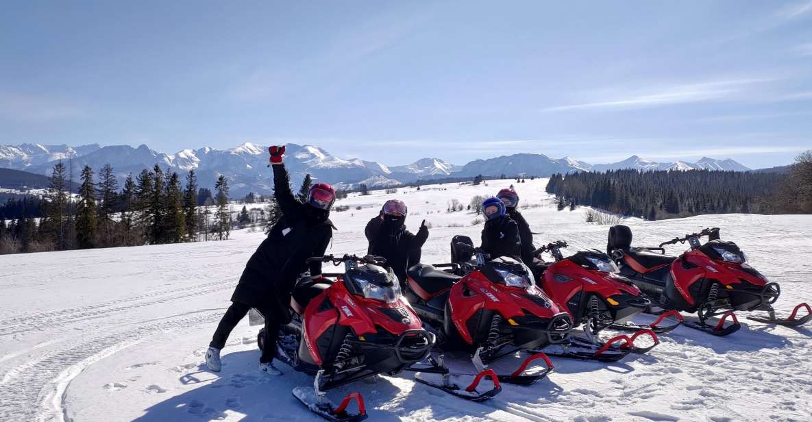 From Krakow: Snowmobile Adventure With Thermal Pools Visit - Key Points