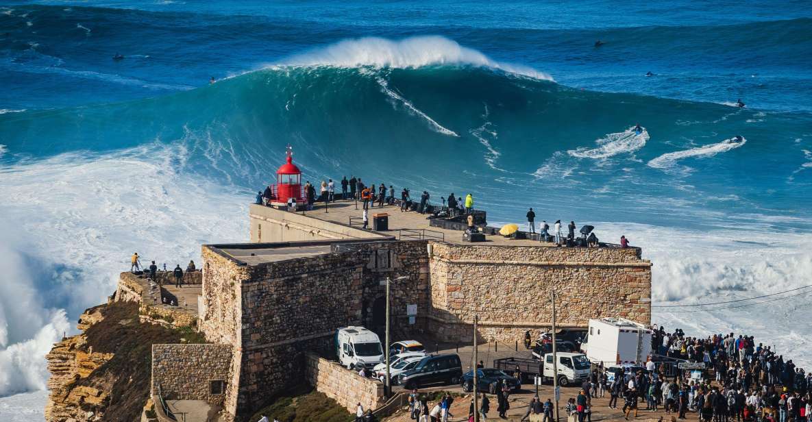 From Lisbon: Big Waves Nazaré, Óbidos & Batalha - Key Points