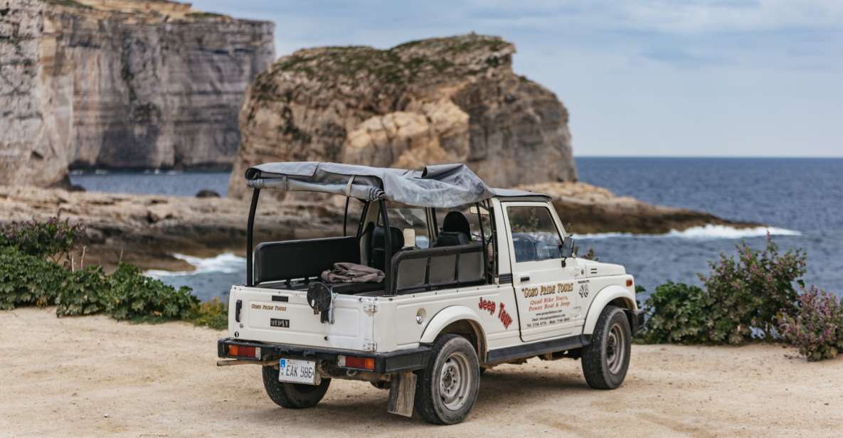 From Malta: Gozo Full-Day Jeep Tour With Lunch and Boat Ride - Just The Basics