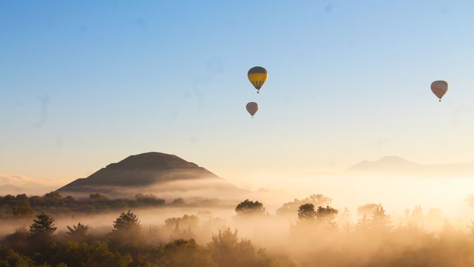 From Mexico City: Teotihuacan Hot Air Balloon With Pyramids - Key Points