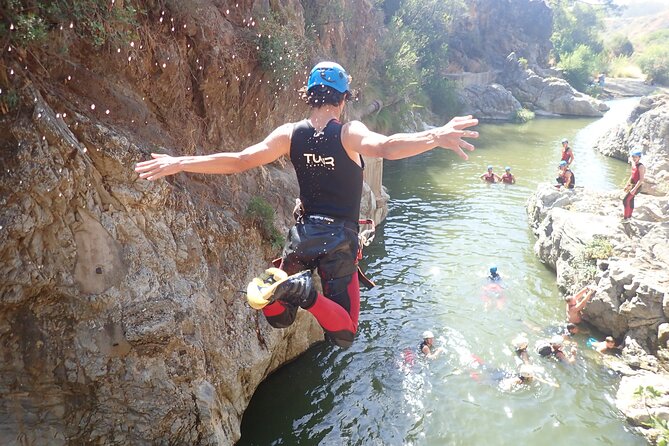 From Mijas: Guadalmina Canyon Canyoning Tour - Key Points
