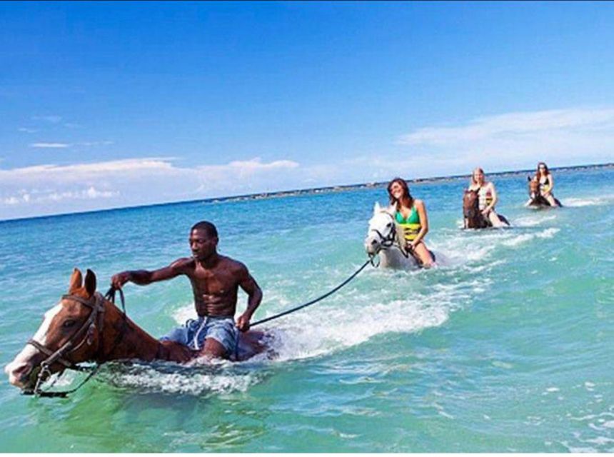 From Montego Bay: Horseback Riding-Swim & Dunns River Falls - Tour Highlights