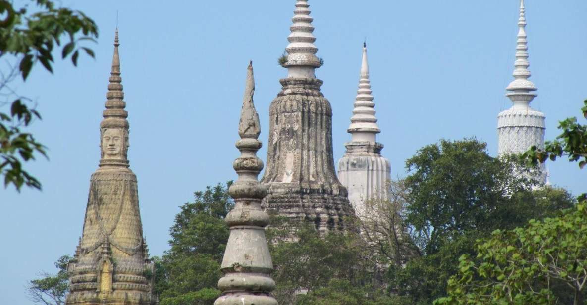 From Phnom Penh: Oudong Stupas & Silver Smith Village - Key Points
