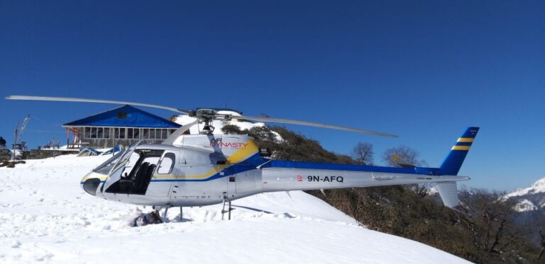 From Pokhara: Annapurna Base Camp Helicopter Tour