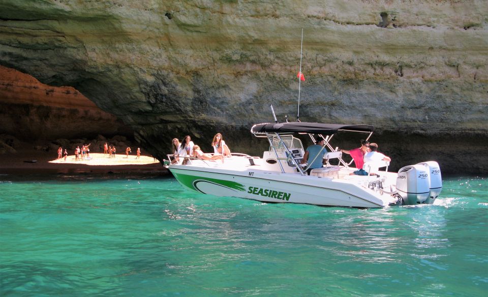 From Portimão: Private Benagil Caves Boat Tour With Drinks - Key Points