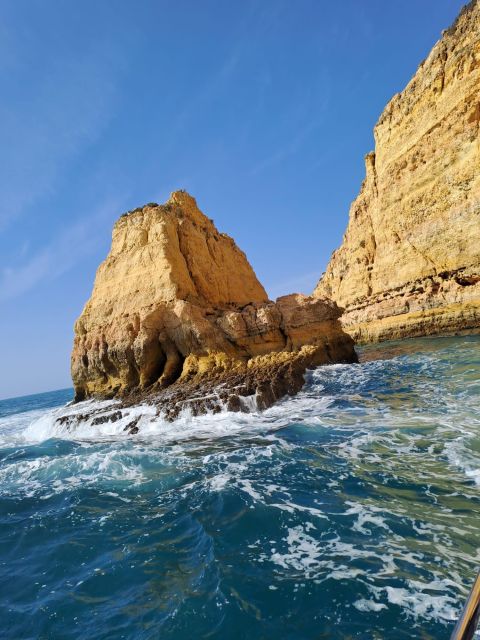 From Portimão: Tour to Benagil Cave & Marinha By Catamaran - Key Points