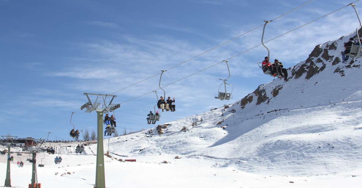 From Santiago: Farellones Park Resort Entry & Ski Classes - Key Points