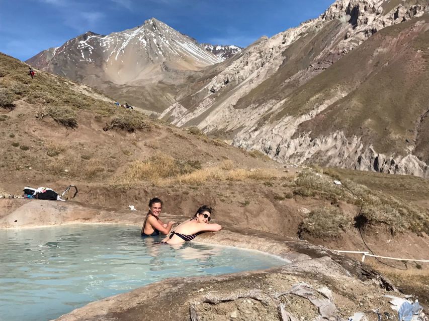 From Santiago: Maipo Canyon Volcano and Hot Spring Tour - Key Points