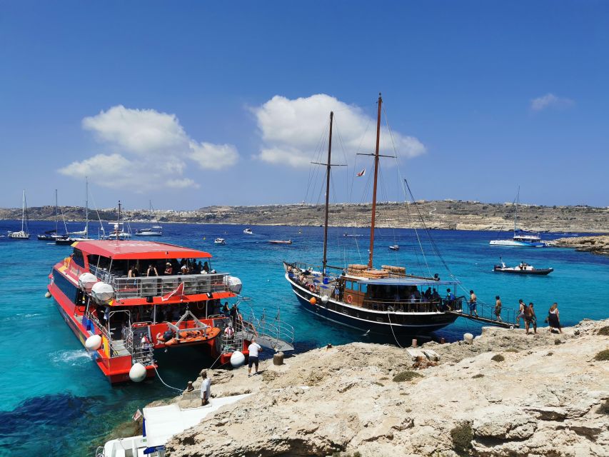 From Sliema or Bugibba: Two Islands Ferry to Comino and Gozo - Just The Basics