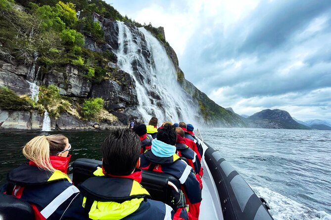 From Stavanger: Lysefjord Sightseeing RIB Boat Tour - Key Points
