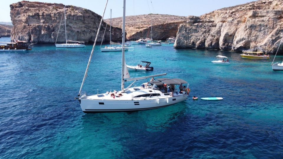 From Valletta: Full Day Private Charter on a Sailing Yacht - Just The Basics
