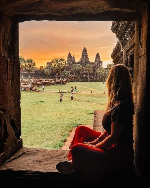 Full Day Angkor Temple Complex Plus Banteay Srei Tour - Key Points