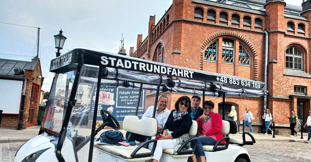 Gdansk: City Sightseeing Tour by Golf Cart - Key Points