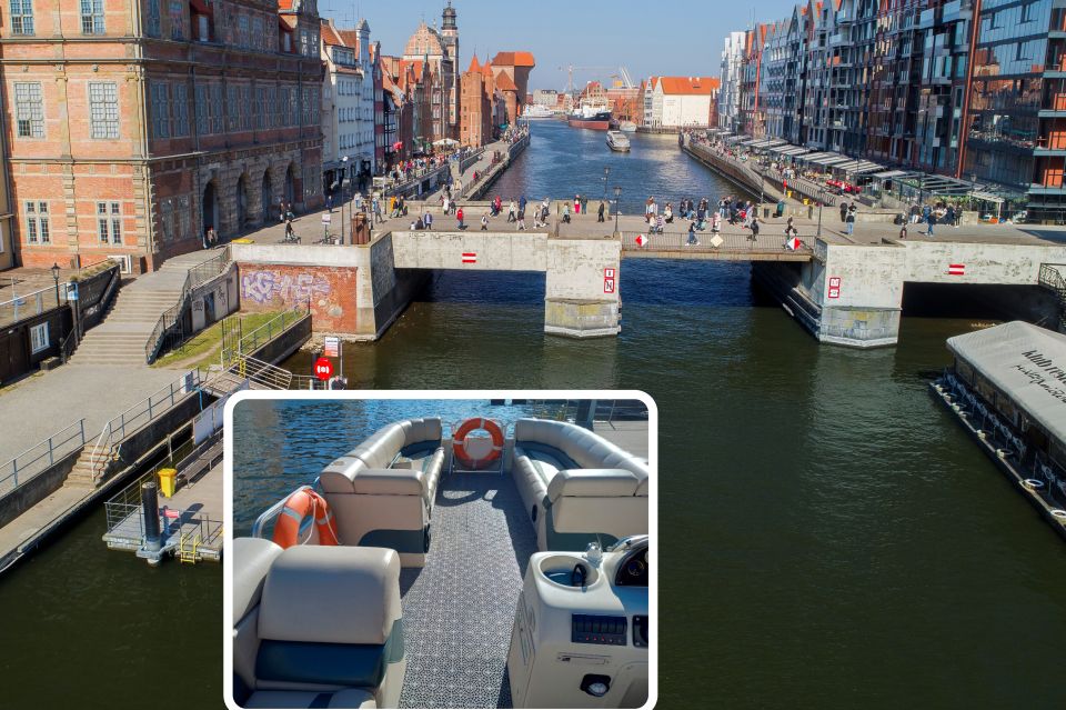 Gdańsk: Motlawa River Sightseeing Catamaran Cruise - Key Points