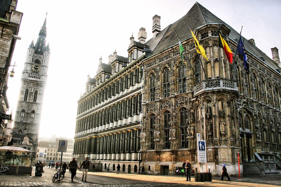 Ghent: Guided Walking Tour and Canal Boat Trip - Key Points